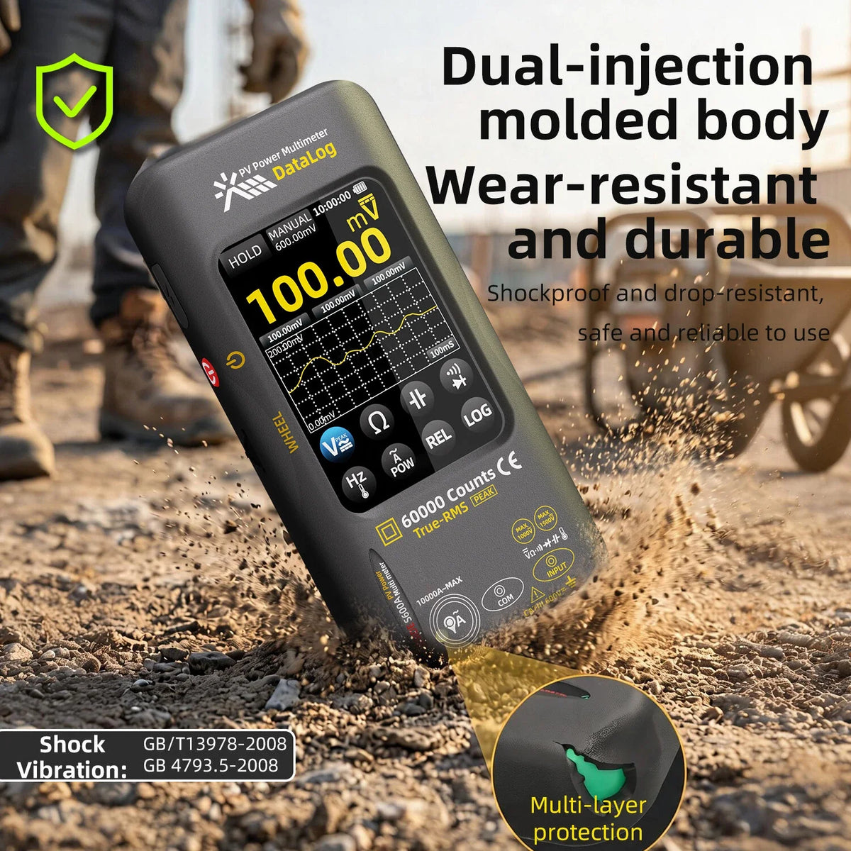 BSIDE S600A dual-injection molded body, wear-resistant case